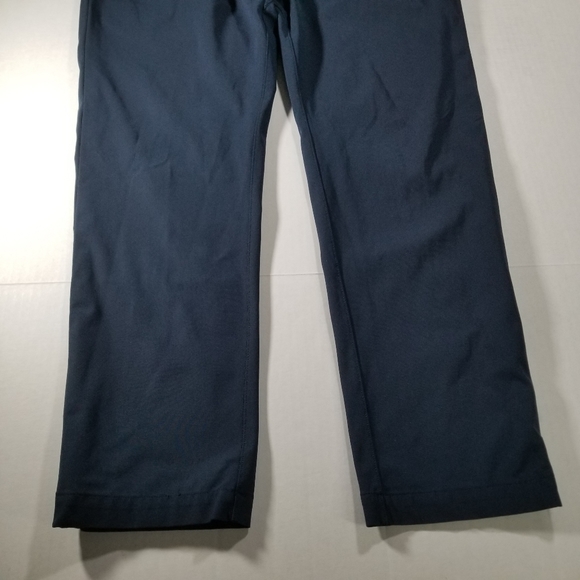 Lululemon Commission Pants Men's Size 34x30 Navy Blue Warpstreme Fabric - Picture 4 of 9